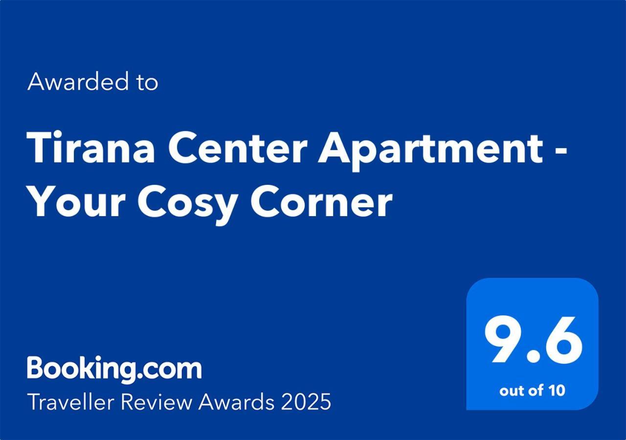 Tirana Center Apartment - Your Cosy Corner Buitenkant foto